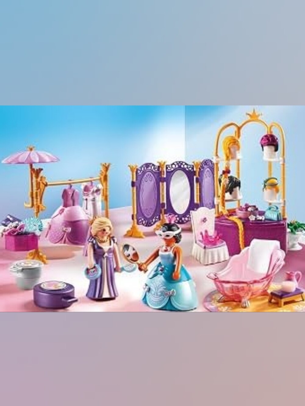Playmobil #6850 Princess Dressing Room Salon INCOMPLETE